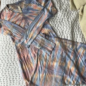 Raquel Allegra fitted t-shirt dress